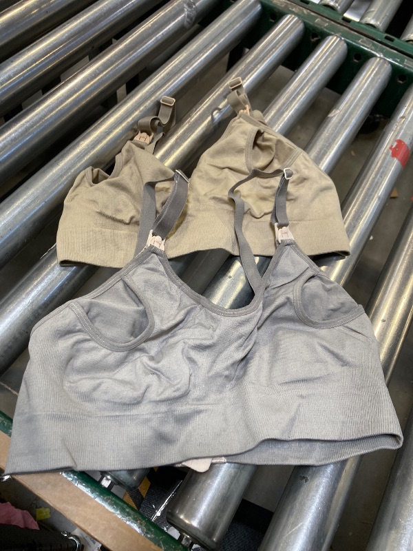 Photo 1 of  Women Supportive Comfortable Bras Wireless Seamless nursing bras size m Everyday Bras 2-Pack