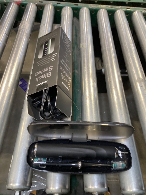 Photo 1 of Aquasonic Black Series Ultra Whitening Toothbrush – ADA Accepted Electric Toothbrush- & Travel Case – 40,000 VPM Electric Motor & Wireless Charging - 4 Modes w Smart Timer