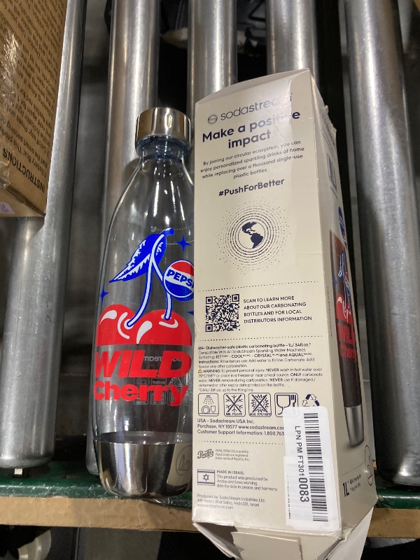 Photo 1 of SodaStream Wild Cherry Pepsi Bottle