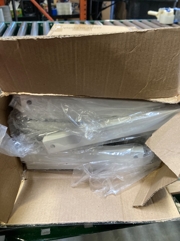 Photo 1 of PXRACK Under Sink Organizer, Adjustable Height, 2-Pack 2 Tier Pull Out Under Cabinet Organizer, Slide Out Thickened Metal Under Sink Storage for Kitchen Bathroom Laundry Pantry Cabinet, S, White