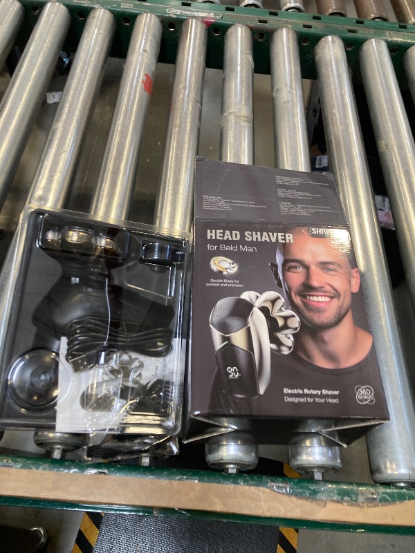 Photo 1 of SHPAVVER 7D Head Shavers for Bald Men, Detachable Head Shaver LED Display Dry Wet Bald Razor, IPX7 Waterproof Electric Razor with Type-C Charge
