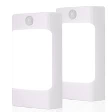 Photo 1 of  LED Night Light Emergency Backup Light, Motion Sensor, Dusk-to-Dawn Sensor, Rechargeable Battery Operated 5000K Daylight White, LED Flash Light for Home, Power Failure, Hurricane, 2Pack