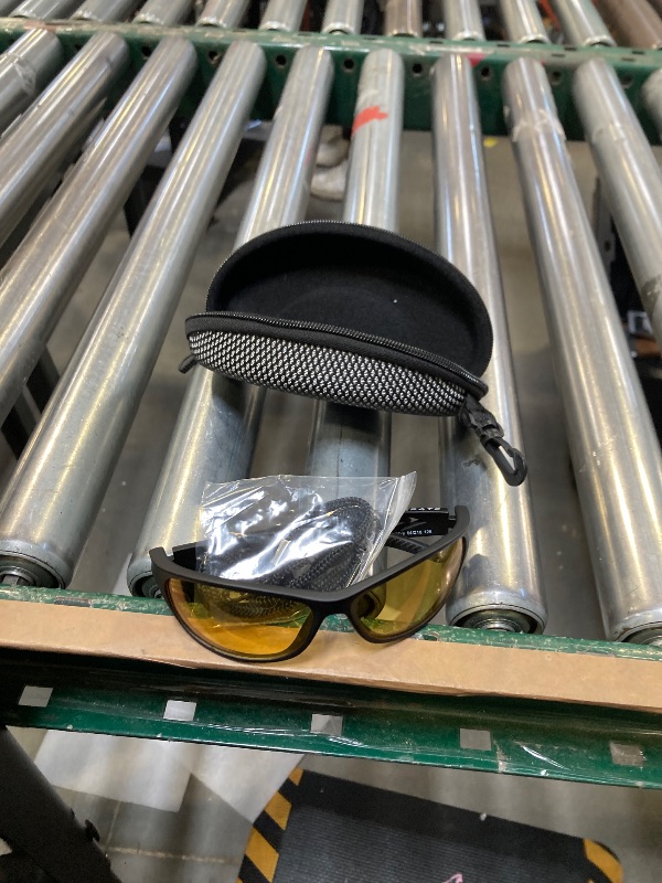 Photo 1 of Night Vision Driving Glasses - Anti Glare HD Polarized Yellow Tinted Sunglasses for Men & Women