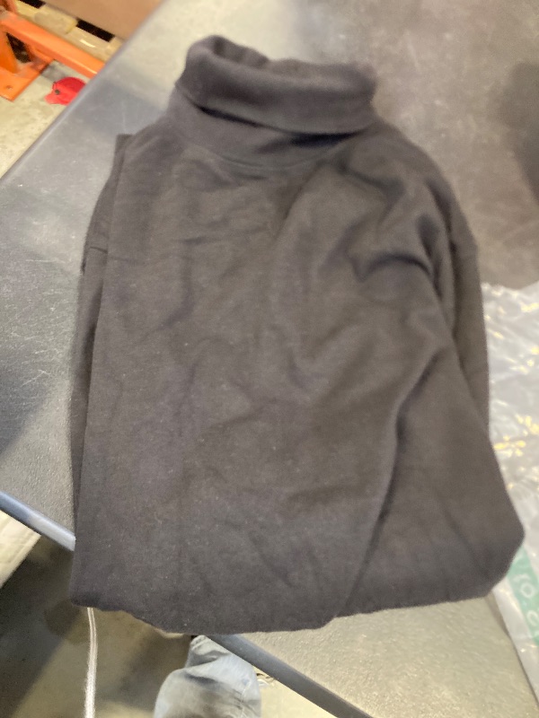 Photo 1 of Utopia Wear Turtleneck Men Slim Fit UPF 50+ Lightweight Pullover Sweater Long Sleeves Top, Large, Black