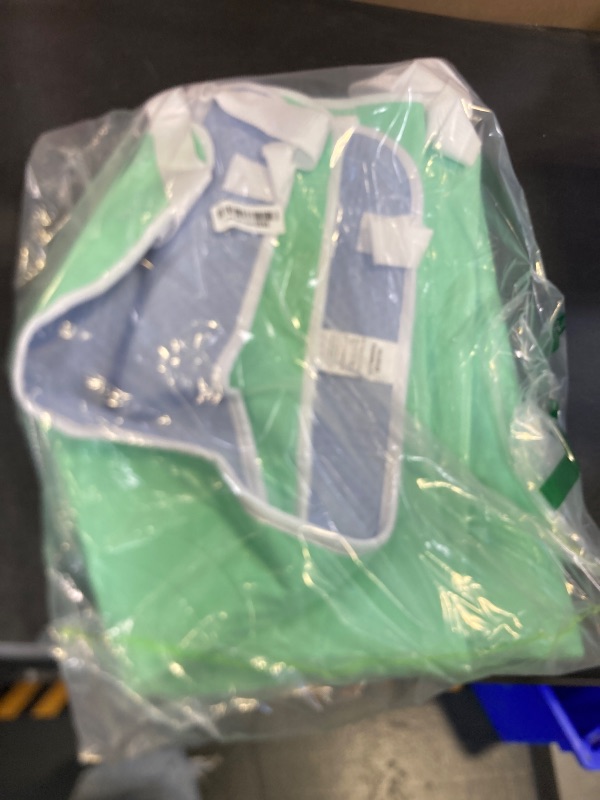 Photo 1 of **USED*** MILDPLUS Washable Bed Pads with 10 Sturdy Handles 40”×72” Extra Large Reusable Underpads 4-Layers Leakproof Chucks Pads Washable for Incontinence (Green,1 Pack)