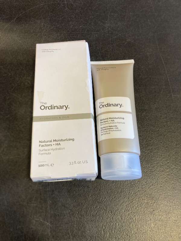 Photo 1 of The Ordinary Natural Moisturizing Factors + Hyaluronic Acid, Lightweight Hydrator for Skin Barrier Support & Hydration, 3.4 Fl Oz