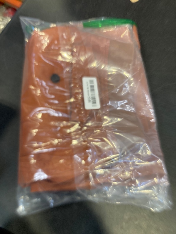 Photo 1 of Flamingals Straight Leg Pants for Women Drawstring Waist Mid Rise Casual Solid Seam Detail Pant Brown XL