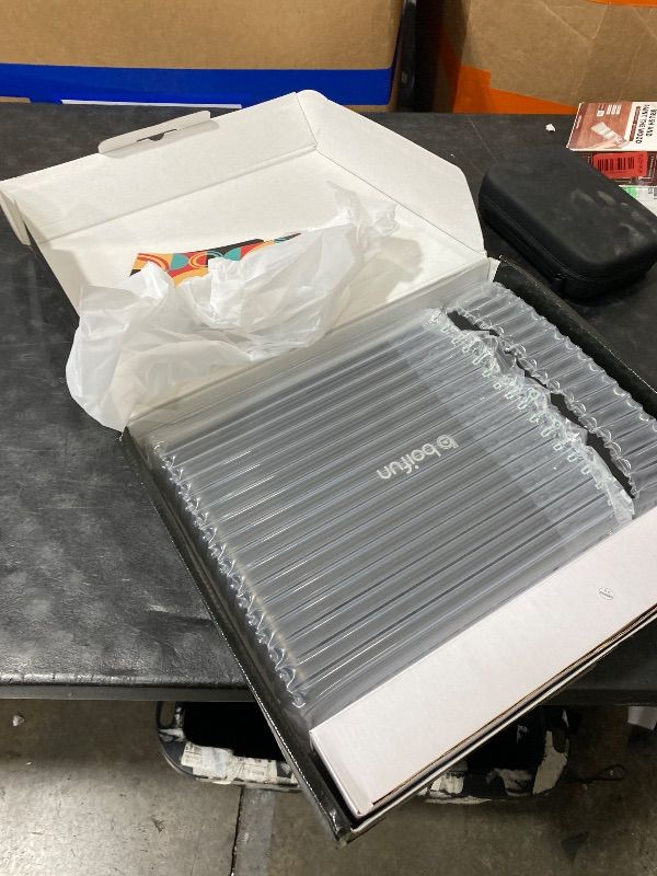 Photo 1 of 15.7" Portable DVD Player with 14.1" Large HD Screen, 6 Hrs Rechargeable Battery, FM Out, Sync TV, USB, SD Card and Multiple Disc Formats, Dual Speaker, Black