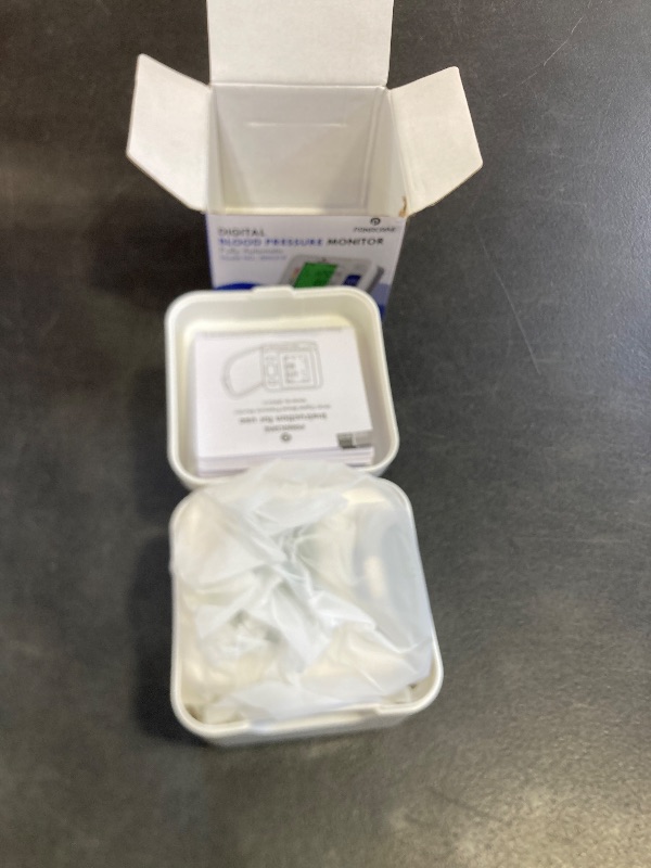 Photo 1 of P PANACARE Wrist Blood Pressure Monitor for Home Use, Large LCD Backlit Display, Portable and Lightweight, 298 Memory Storage for 2 Users with Carrying Case