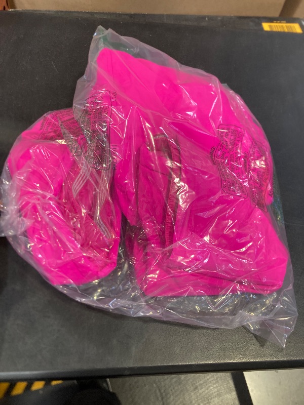 Photo 1 of Amazon Essentials Girls' Water-Resistant Ski & Snow Bib Overall, Neon Pink, X-Large