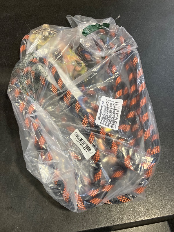 Photo 1 of DIJJIG Rope Harness Safety Lanyard 25ft Vertical Roofing Rope With Grab Snap Hooks Shock Absorber Fall Protection Tree Climbing Line Kit Heavy Duty Roof Safety Equipment ANSI CE