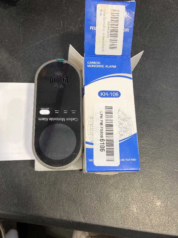 Photo 1 of Carbon Monoxide Detectors Plug in, WESHLGD Portable Carbon Monoxide Detector for Travel,3 in 1 CO Alarm Plug in with Real-time Display(CO, Temp, Humidity) and Voice Alarm for Home RV