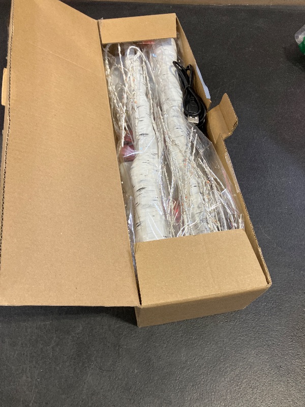 Photo 1 of [Timer] Valentines Day Decorations Indoor 2 Pack 24 Inch Valentines Tree with 65 Red & Pink Lights 18 Hearts, USB & Battery Operated Valentines Decor, Valentines Day Decorations for Home Table Bedroom