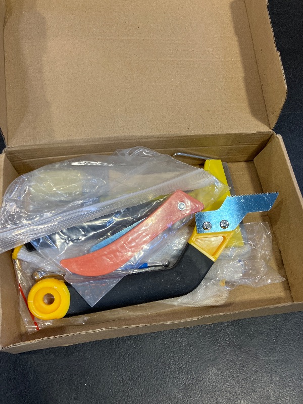 Photo 1 of 33 Pack Grout Removal Tool Kit, Tile & Caulk Remover Tools with Grout Saws, Scrapers & Blades - Ideal for Floor Tile Grout Cleaning, Bath & Shower