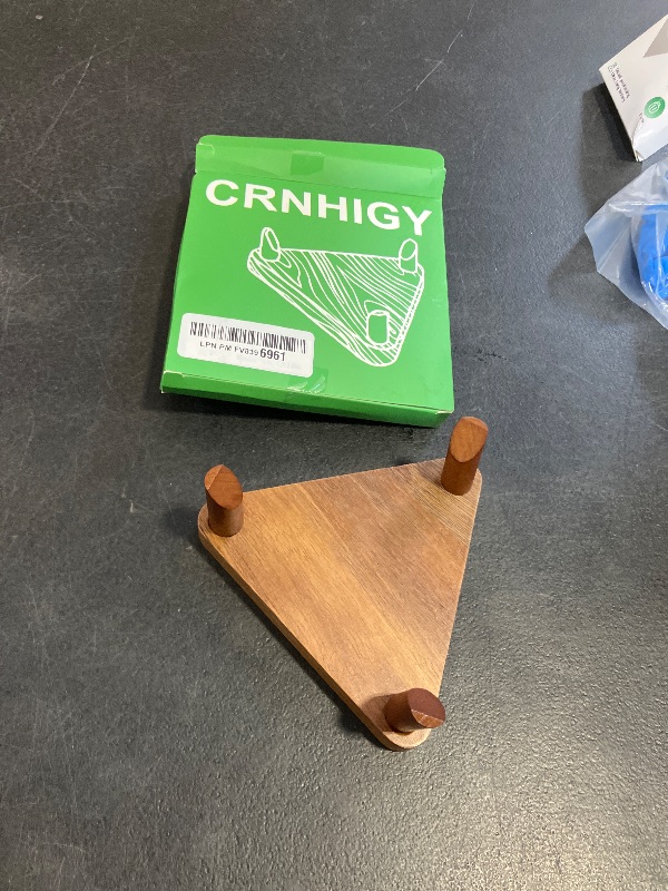 Photo 1 of CRNHIGY Ball Racks, Soccer Racks, Basketball , Volleyball Souvenir Display , made of walnut wood