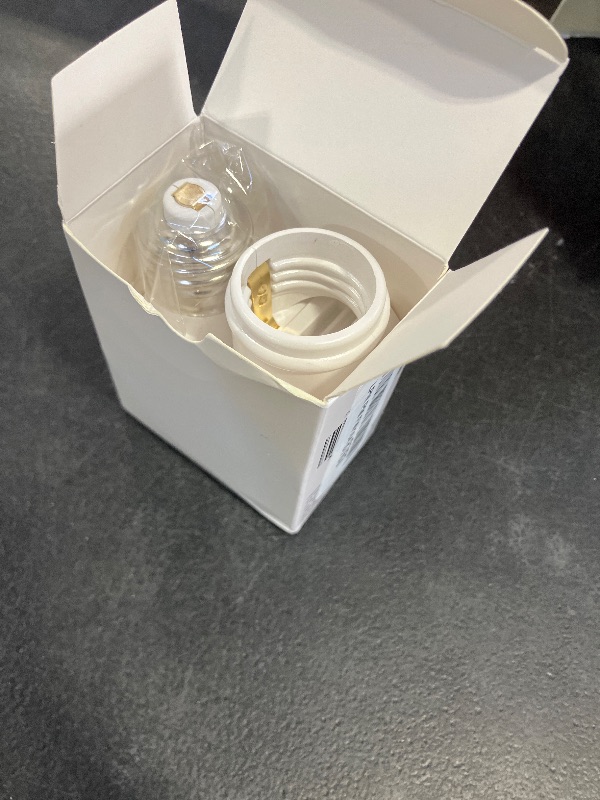 Photo 1 of 2 Pack, Light Socket to Plug Adapter, Convert E26 Light Socket to 3-Prong Outlet Adapter and Light Bulb Socket (White)