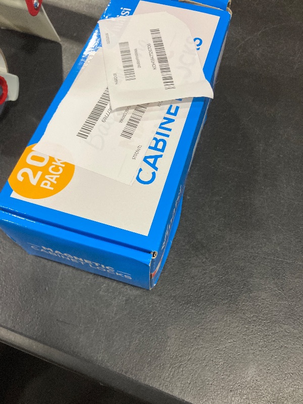 Photo 1 of 20 Pack Magnetic Cabinet Locks Baby Proofing - Vmaisi Children Proof Cupboard Drawers Latches - Adhesive Easy Installation