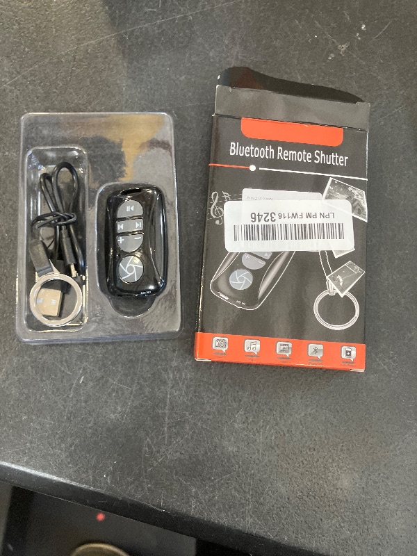 Photo 1 of LZYDD BT Wireless Media Music Remote Control Camera Shutter for iPad, iPhone, iPod Touch, iOS and Android Smartphone Tablet Devices Windows 8.1