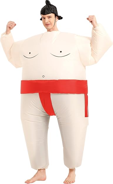 Photo 1 of Inflatable Costume Adult,Blow Up Wrestler Costumes,Inflatable Sumo Costume,Halloween Costumes for Men Women
LARGE