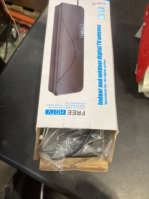 View 2 of 2025 Upgraded TV Antenna for Smart TV, Indoor/Outdoor Digital Antenna for Local Channels, HD 4K Support, Amplified Signal Booster, Clear Reception for 1080p 4K TVs