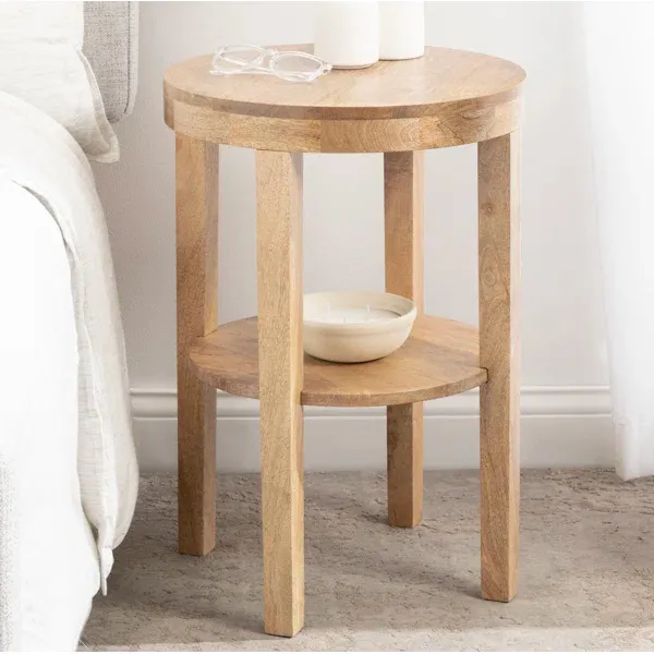 Photo 1 of Solid Wood End Table
