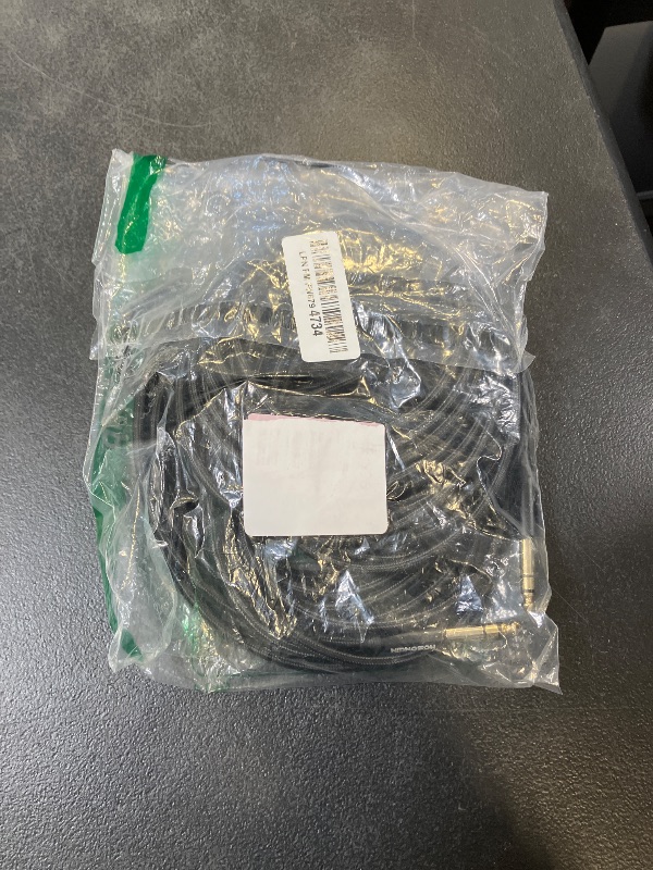View 2 of XLR Cable Microphone Cable 100 Feet,Elecan Heavy Duty Balanced XLR Speaker Cable (From 25-200FT) 3-Pin Shielded Male to Female Mic Cord,DMX Stage Lighting Patch Cable for Speaker Systems Mixer+10 Ties