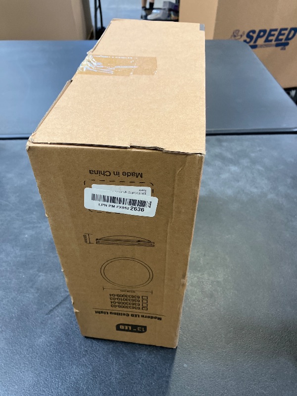 Photo 1 of 36W LED Ceiling Lights 3600lm Super Bright, Dimmable Flush Mount Light Fixtures 6500K/5000K/4000K/3000K/2700K Adjusted Modern Ceiling Lights 2PACK, 13 Inch Ceiling Lamps for Bedroom Kitchen, Nickle