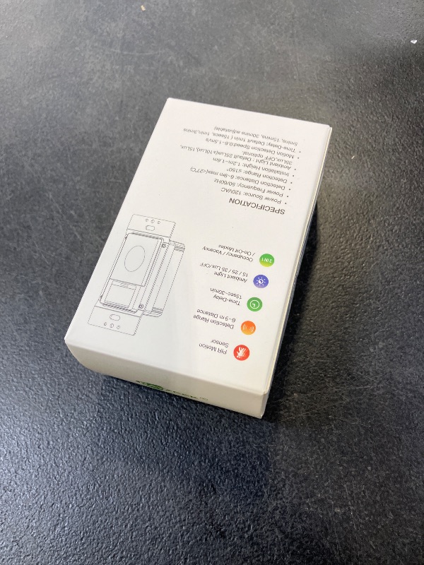 Photo 1 of RAYZEEK Motion Sensor Light Switch, No Neutral Wire Required, No Ground Wire Needed,5A,Single Pole, Occupancy&Vacancy&Manual On/Off Override Motion Sensor Activated Wall Switch,PC Fireproof