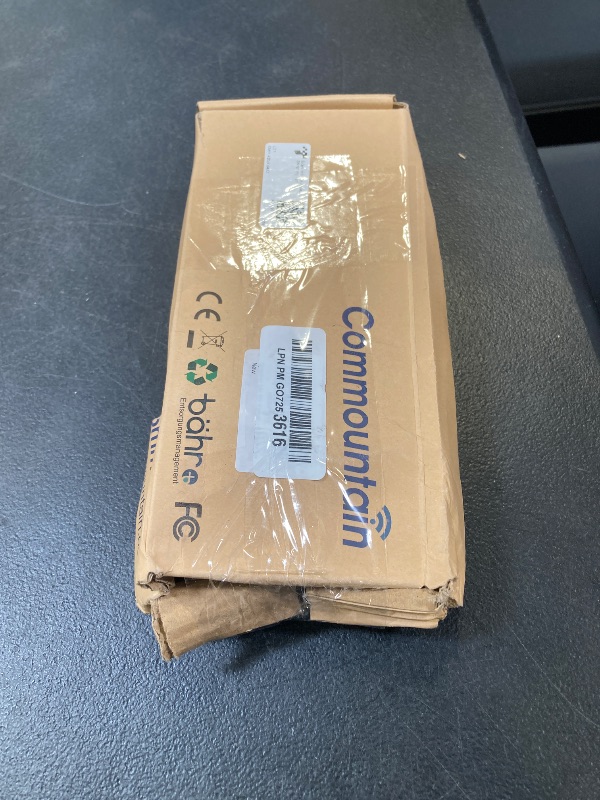 View 2 of commountain Speaker Mic Compatible with Kenwood Radios NX-1200 NX-1300 (P1300 3320 P1300NUK P1302AUK TH-D74A TK-3170 TK-3402 (2170 2312 3312 3360) KMC-45D KMC-21, 2 Pin Shoulder Microphone