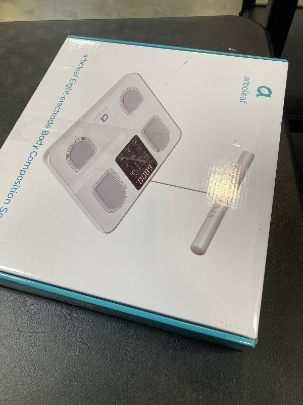 Photo 1 of arboleaf Scale for Body Weight, Smart Scale with BMI, Body Fat, Muscle Mass, Upgrade 50+ Metrics Full Body Composition Analyzer, 8-Electrode High Precision Digital Bathroom Scale, Bluetooth Sync