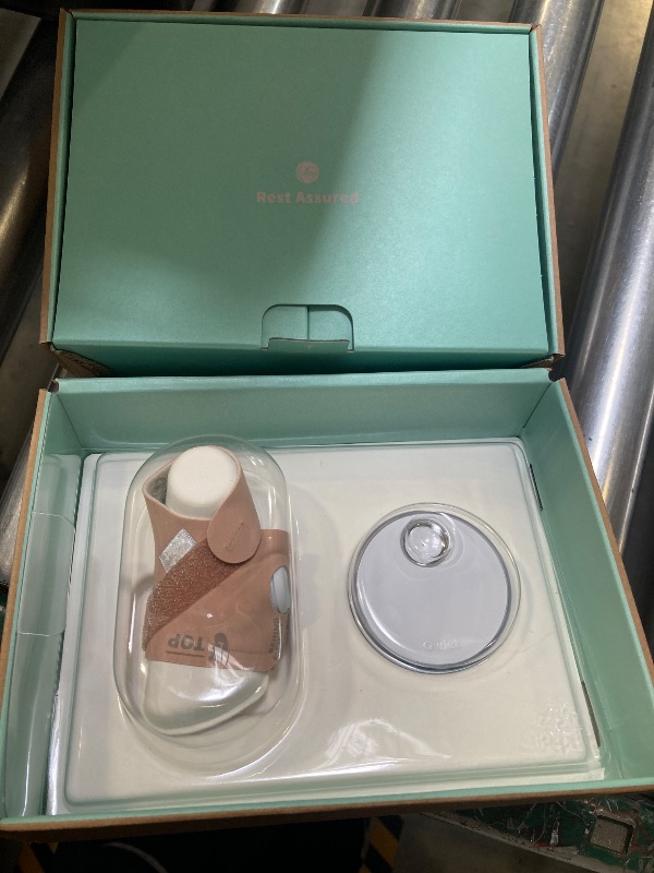 Photo 1 of Owlet Dream Sock® - FDA-Cleared Smart Baby Monitor - Track Live Pulse (Heart) Rate, Oxygen in Infants - Receive Notifications - Dusty rose