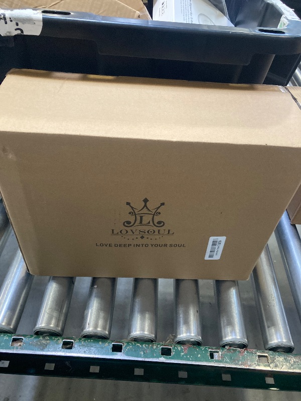 Photo 1 of L LOVSOUL Goose Feather Down Fiber Comforter Queen Size, 100% Organic Cotton Fabric Duvet Insert,1200TC,750+Fill Power, Hotel Collection, All Season White Bedding Comforters with 8 Tabs