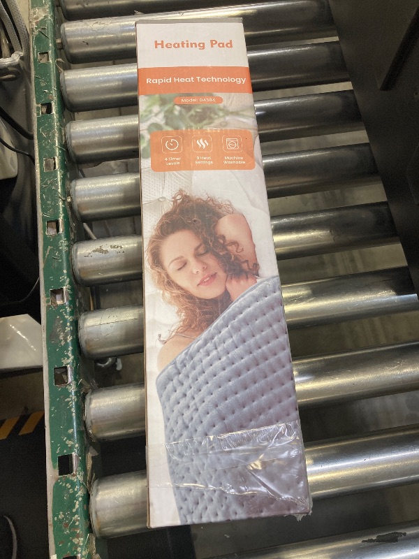 Photo 1 of 17''×34'' Heating Pad for Back Pain, Electric Heating Pad with 9 Heat Settings & 4 Timers Auto Shut Off, Extra Large Heating Pad for Period Cramps & Sore Muscles, Machine Washable, Dry & Moist Heat,