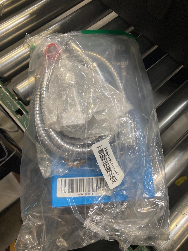 Photo 1 of 6-Setting Shower Head with Handheld, JDO High Pressure Hand held Shower Head, 4.7 Inch Chrome Detachable Showerhead Set with 59 Inch Stainless Steel Hose and Adjustable Showerhead Holder