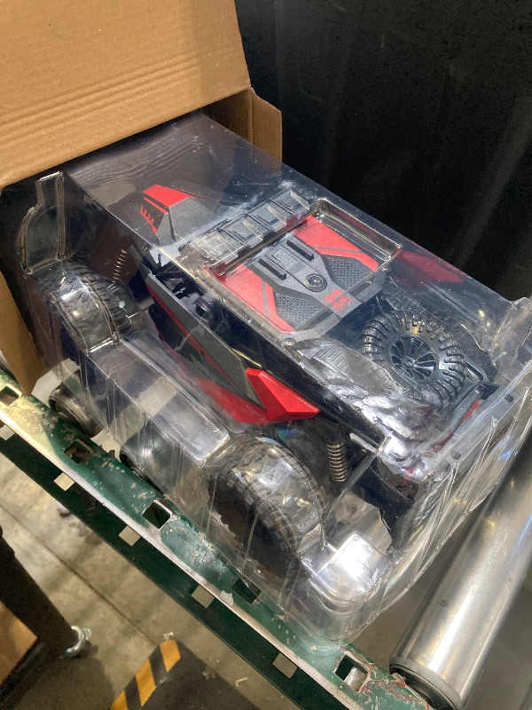 Photo 1 of BLUEJAY Remote Control Car, 2.4GHz High Speed 33KM/H RC Cars Toys, 1:12 Monster RC Truck Off Road with LED Headlight and Rechargeable Battery Gifts for Adults Boys 8-12