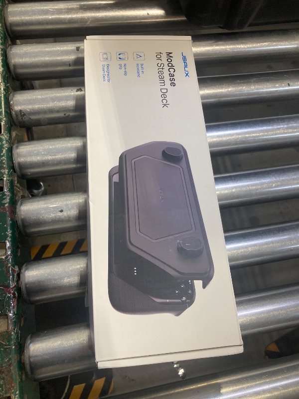 Photo 1 of JSAUX PC0104 ModCase Compatible with Steam Deck, Steam Deck Case Comprehensive Protection Include Detachable Front Shell, Body Protective Shell, Metal Bracket and Strap - Basic Set