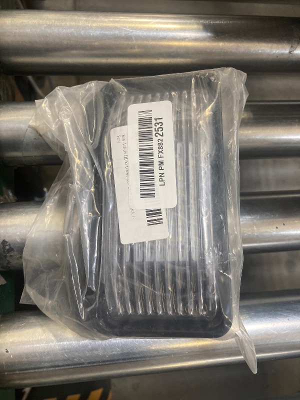 Photo 1 of Leisure LED RV Exterior Porch Utility Light with Switch - 12v 280 Lumen Lighting Fixture. Replacement Lighting for RVs, Trailers, Campers, 5th Wheels. Black Base, Clear and Amber Lens (Black, 1-Pack)