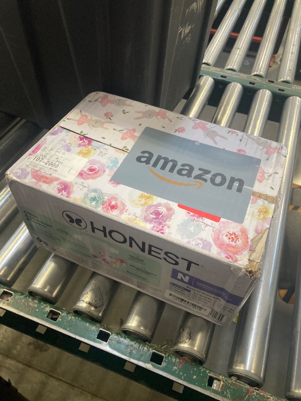 Photo 1 of The Honest Company Comfort Dry Disposable Diapers for Sensitive Skin, Hypoallergenic, Rose Blossom + Tutu Cute, Club Box Size Newborn 72 Count