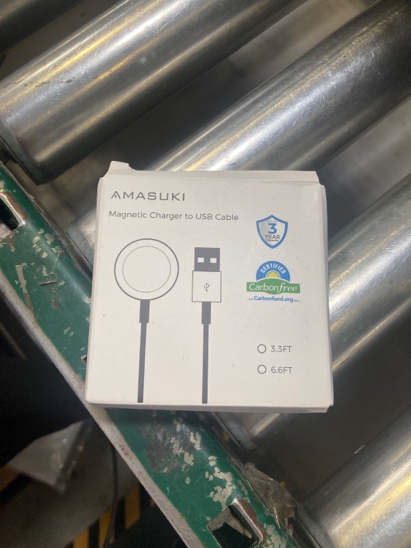 Photo 1 of 2026 Upgraded for Apple Watch Charger USB Magnetic Fast Charging Cable Portable Wireless Charging Accessories Compatible with iWatch Series 11/10/9/8/7/6/5/4/3/2 Ultra 3/2/SE-3.3FT