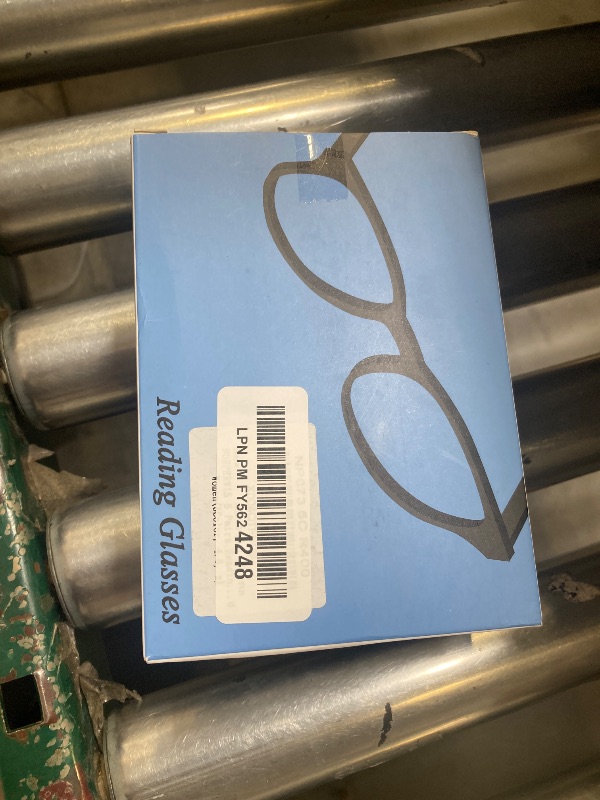 Photo 1 of NORPERWIS 5 Pairs Reading Glasses - Standard Fit Spring Hinge Readers Glasses for Men and Women (5Color, 4.0, x)