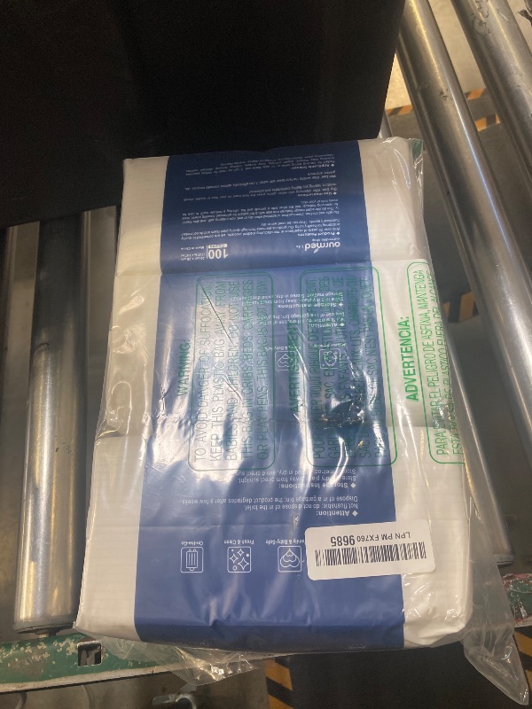 Photo 1 of Ourmed Life Face Towels, Disposable Biodegradable Clean Facial Wash Cloth for Sensitive Skin, Lint- free Facial Towels for Cleansing, Skincare and Makeup Remover, Dry Wipes,600 Count?EF texture