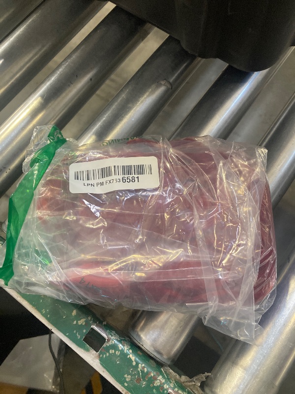 Photo 1 of CAISHA 20" Hairpiece Ponytail Clip On Extension With Butterfly Claw Voluminous Wavy Intense Red H101