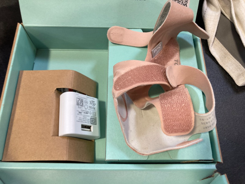 Photo 1 of Owlet Dream Sock® - FDA-Cleared Smart Baby Monitor - Track Live Pulse (Heart) Rate, Oxygen in Infants - Receive Notifications - Dusty rose