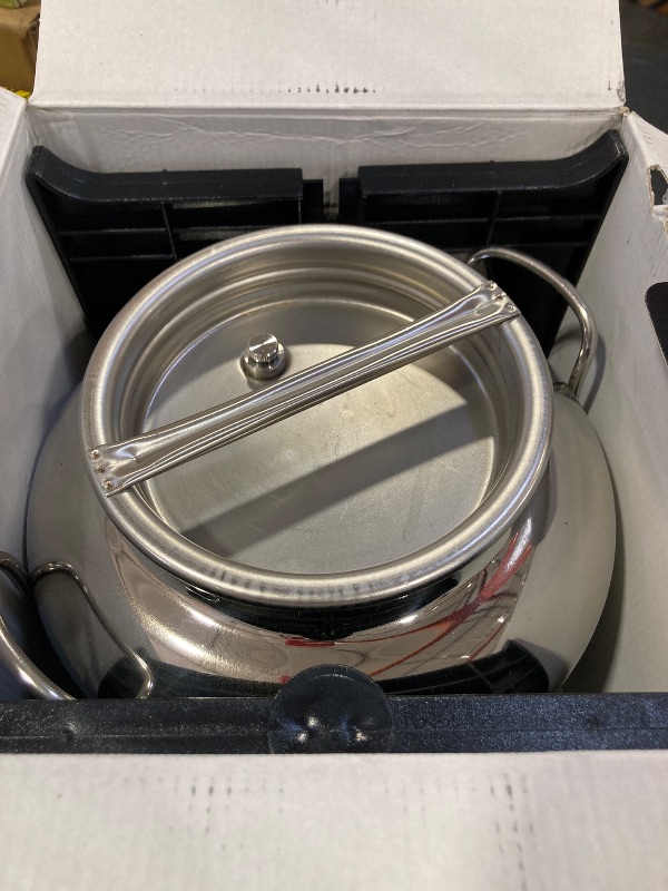 Photo 1 of Sansone NSF Stainless Steel Water Dispenser Container with Spigot, 1.32 gallon jug (5 Liter)