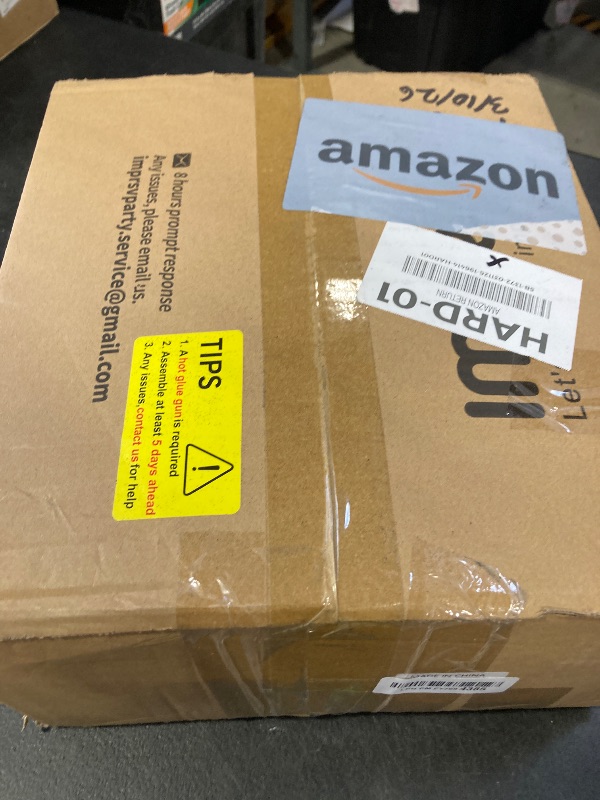 Photo 1 of imprsv 50 Marquee Numbers, 4FT 50 Light Up Numbers for 50th Birthday Decorations, Large Marquee Light Up Number Sign for Anniversary Party Decorations (Need to Assemble)