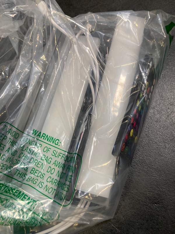 Photo 1 of EZVALO 80 RGB Color Changing Under Cabinet Lighting Wireless, 1800mAh Rechargeable Shelf Lights, Magnetic, Timer & Dimmable Bar Light with Remote for Kitchen, Display Case, Cabinet, 6Pack