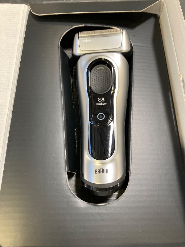 Photo 1 of Braun Series 8 8567cc Electric Razor for Men, 4+1 Shaving Elements & Precision Long Hair Trimmer, 5in1 SmartCare Center, Close & Gentle Even on Dense Beards, Wet & Dry Electric Razor, 60min Runtime