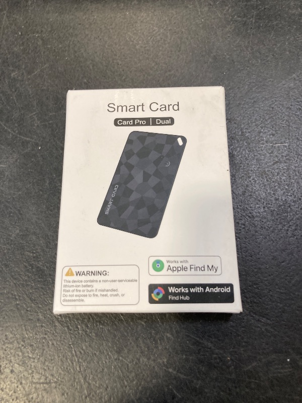 Photo 1 of 2026 Wallet Tracker Card (iOS and Android) Slim Tracking Card, 6-12 Years Battery Bluetooth Smart Card, Work with Apple Find My & Google Find Hub, GPS Locator for Luggage, Passports, Keys, Backpack