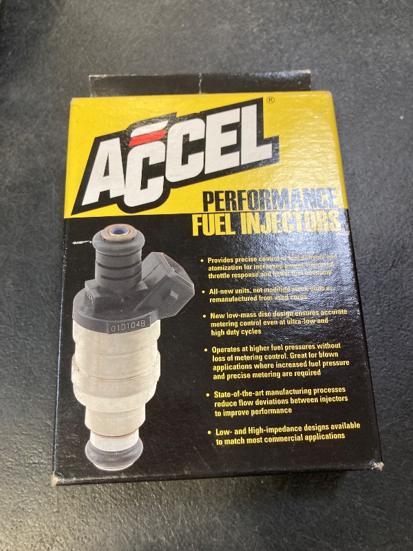 Photo 1 of ACCEL 150824 - Fuel Injectors - 24 lb/hr - EV1 Minitimer - High Impedance - 8-pack