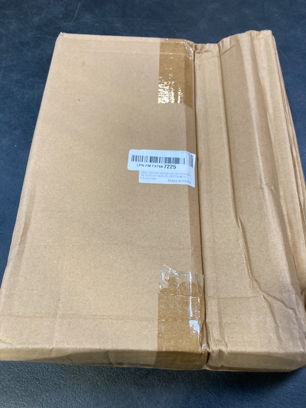 Photo 1 of AbleHope Wooden Mail Organizer with Key Hooks, Rustic Wall Mounted Letter Holder, Farmhouse Mail Sorter with Hooks, Bill Letter Storage for Entryway, Black